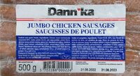 Jumbo saucisse poulet