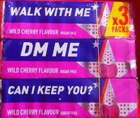 Kaugummi Wild Cherry Flavour