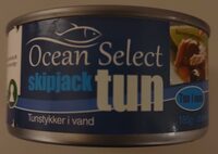 Skipjack tun i vand