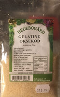 Gelatine Oksekjøtt