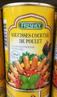 Saucisses cocktail de poulet