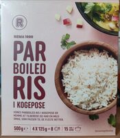 Parboiled Ris i Kogepose