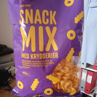 Snack mix med krydderier
