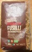 Kogt ØKOLOGISK FUSILLI FULDKORNSPASTA