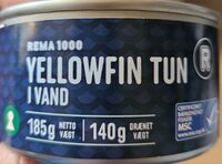 Yellowfin Tun i Vand
