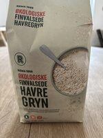Økologiske finvalsede havregryn