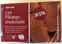 Lys Pålægschokolade