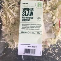 Sommer slaw med mormor dressing