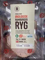Økologisk Hamburgerryg