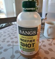 Bangs økologisk ingefær shot
