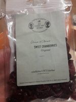 Sweet cranberries