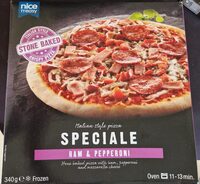 Pizza Speciale Ham & Peperoni