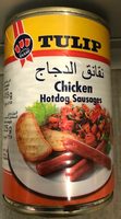 Saucisse hot dog poulet