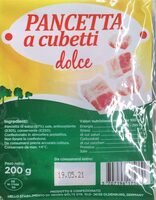 Pancetta a cubetti dolce