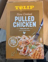Slow Cooked Pulled Chicken Lemon and pepper spiced