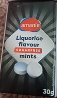 Liquorice mints