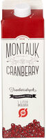 Cranberry Drikk Økologisk 1l Montauk