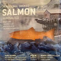Traditional  smoked salmon