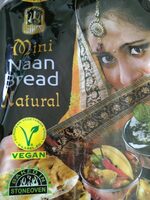 Mini Naan Bread natural