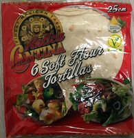 6 soft flour tortillas