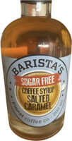 Coffee syrup salted caramel