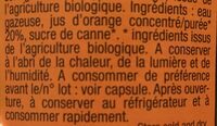 Refresco naranja