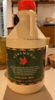 Pure canadian organic maple syrup