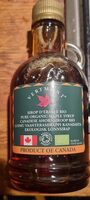 Pure organic maple syrup