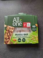 Müsli bar nuts & milk chocolate