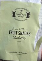 Fruits snack myrtilles