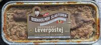 Grovhakket leverpostej