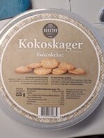 Kekse mit Hafer und Kokos