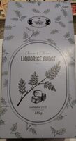 Luxury liquorice fudge