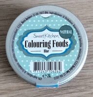 Colouring foods blue