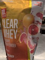 Clear Whey Pink Grape Protein Powdee