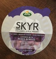 Arla Skyr Icelandic Style Yogurt, Nordic Berries