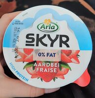 Skyr yaourt style islandais aux fraise