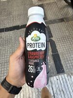 Protein Strawberry-Raspberry Milk Drink