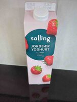 Jordbær yoghurt
