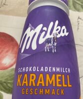 Schokoladenmilch Karamell Geschmack