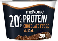 Protein chocolate fudge mousse