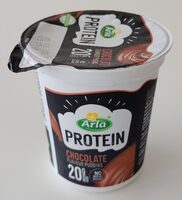 Protein chocolate flavour pudding