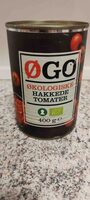 Økologiske hakkede tomater