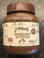 Hazelnut and cocoa spread