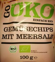 Gemüsechips mit Meersalz