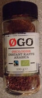 Økologisk instant kaffe arabica