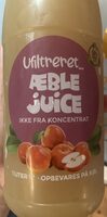 Ufiltreret… æblejuice