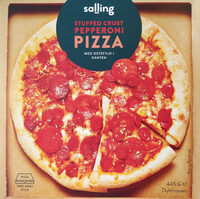 Stuffed Crust Pepperoni Pizza