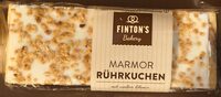 Marmorkuchen mit weißer Glasur