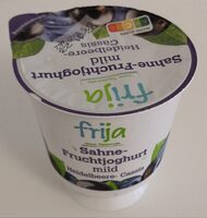 Sahne-Fruchtjoghurt, mild, Heidelbeere-Cassis